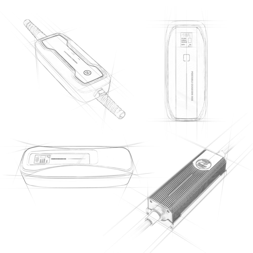 Portable EV Charger StationTracingImage-2022.7.20